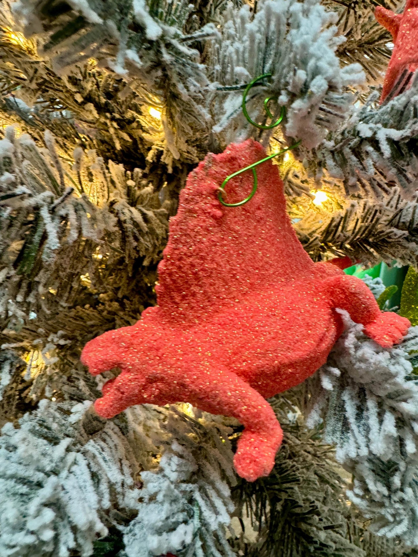 Sparkling Dinosaur Ornaments – Choice of Brachiosaurus, T-Rex, & More!