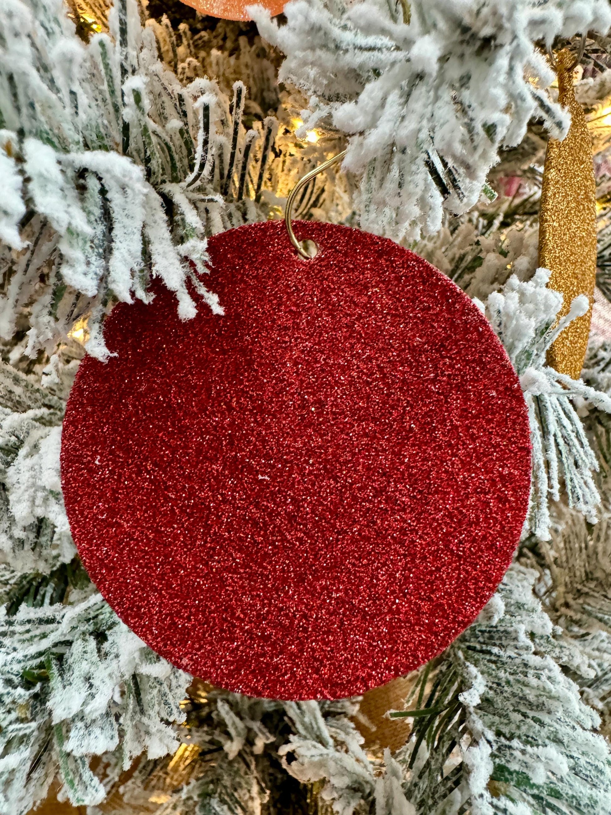 Funny 'Sh*tter was Full' Christmas Ornament - RV Movie Quote