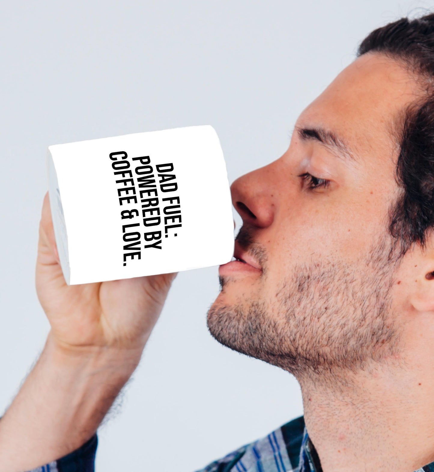 Personalized Dad Photo Mug: Custom Watercolor 'Greatest Dad' Gift